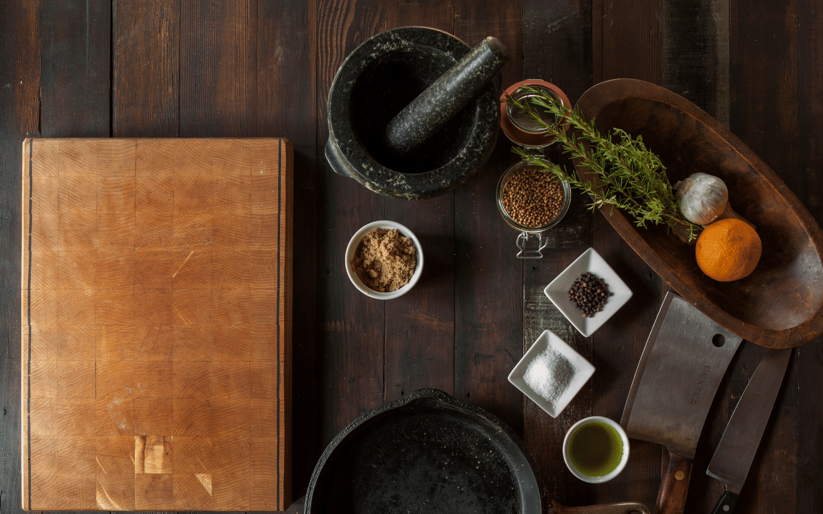 A beautiful synergy of ancestral bioactive plant medicine + modern science mortar and pestle leather-bound journal phytoactive plant ingredients